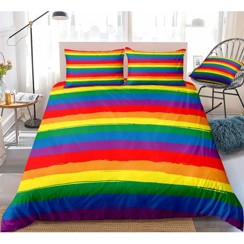  [아마존베스트]Bedbay Blueberry Tie Dye Bedding Set Tie Dyed Duvet Cover Set Blue Yellow Spiral Tie Dyed Printed Boys Girls Bedding Sets Twin 1 Duvet Cover 1 Pillowcase (Twin, Blue)