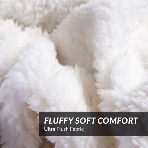  Bedsure Sherpa Fleece Blanket Throw Size Red Plush Throw Blanket Fuzzy Soft Blanket Microfiber
