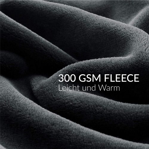  [아마존 핫딜]  [아마존핫딜]Bedsure Kuscheldecke XXL 220x240cm Flauschige Wohndecke Anthrazit, Bestandig gegen Verschmutzungen und Flecken- hochwertige Decke warm & weich 300GSM Microfaser flanelle Fleecedeck