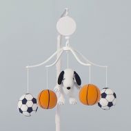 Bedtime Originals Peanuts Lamp Snoopy Sports Musical Mobile 0, 1.0 CT