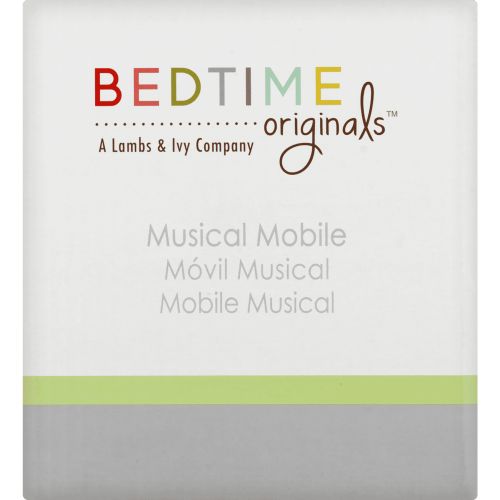  Bedtime Originals Lamp Musical Mobile, Mod Monkey Collection, 1.0 CT