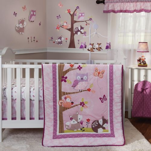  Bedtime Originals Lavender Woods Musical Mobile