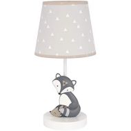 Bedtime Originals Little Rascals Lamp with Shade & Bulb, Grey, Taupe