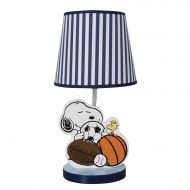 Bedtime Originals Snoopy Sports Lamp with Shade and Bulb