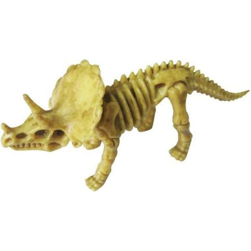  [아마존베스트]Bedwina Dinosaur Fossil Skeleton (24 Pieces) Assorted Figures Dino Bones, 3.7 Inch - for Science Play, Dino Sand Dig, Party Favor & Decorations