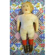 /BeeSmartShop Antique 24 Art Fabric Mills Cloth Doll from 1900