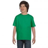 Beefy-T Boys ft Kelly Green Cotton T-Shirt by Hanes