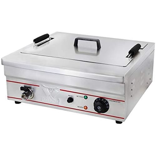  [아마존베스트]Beeketal BTF B and BWF P Series Cool Zone Fryer (10Litre Capacity for up to 6Litre Stainless Steel Deep Fryer with Temperature Control and Fat Oil Drain Outlet