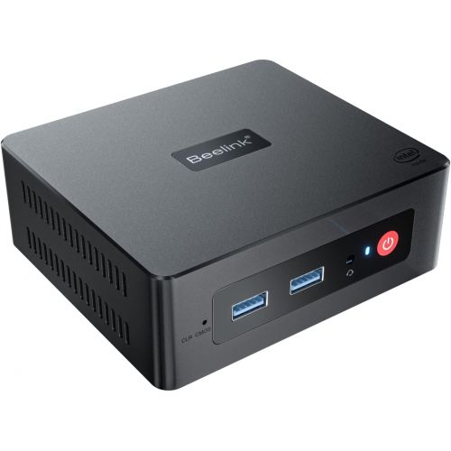  [아마존베스트]Beelink GK55 Mini PC Windows10 Pro(&ubuntu) Intel Celeron J4125 Processor 8GB RAM DDR4L/256GB SSD, 4K@60Hz, Dual Gigabit Ethernet, Dual Band WiFi, 4K HD, Dual HDMI, Mini Computer S