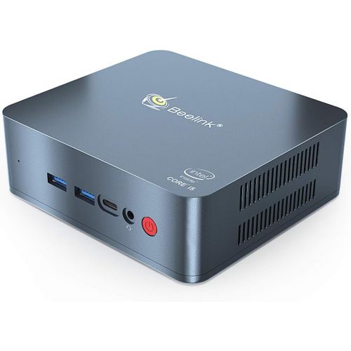  [아마존베스트]Beelink U57 Mini PC with Intel Core i5-5257u Processor(up to 3.10 GHz)&Windows 10 Pro,8G DDR3L/128G SSD High Performance Business Mini Computer,2.4G/5G Dual WiFi,BT4.2,Dual HDMI Po