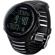 Beetest 50m Wasserdicht Angeln Wettervorhersage Barometer Altimeter Thermometer Digital Smart Armbanduhr mit Hintergrundbeleuchtung