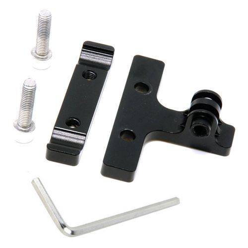  Beetest 3 STCKE Aluminiumlegierung Fahrradsitz Sattel Kamera O Form Q Form Lenker Lenkerhalterung Adapter Zubehoer Set fuer GoPro Action Kamera