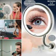 Beette 2019 My Flexible Illuminated Mirror, 10x Magnification Mirror with Bendable Neck