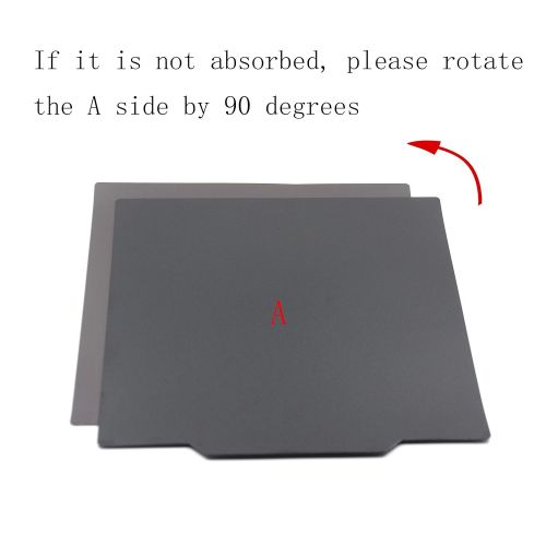  Befenybay Hot Professional Flexible Removable Build Surface 200x200mm(A+B) for 3D Printer Heated Bed (200x200mm)