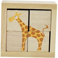 BeginAgain BuddyBlocks Safari Animals - Matching and Problem Solving - Kids 18 Months and Up