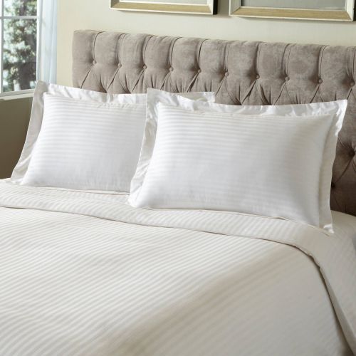  BEHRENS England British Hotel Premium Cotton Wrinkle-free Damask Duvet Cover Set Twin