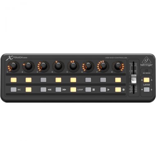  Behringer},description:The X-TOUCH MINI Ultra-Compact Universal USB Control Surface puts the power of your production software right at your fingertips. It gives you take-anywhere,