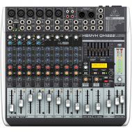 Behringer},description:The compact XENYX QX1222USB mixer allows you to effortlessly achieve premium-quality sound. Channels 1 - 4 feature our XENYX Mic Preamps, renowned for their