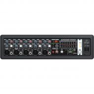 Behringer},description:The amazing PMP550M Powered Mixer packs tremendous power (2 x 250 Watts dual mono), while maintaining an incredible power-to- weight ratio. These mixers empl