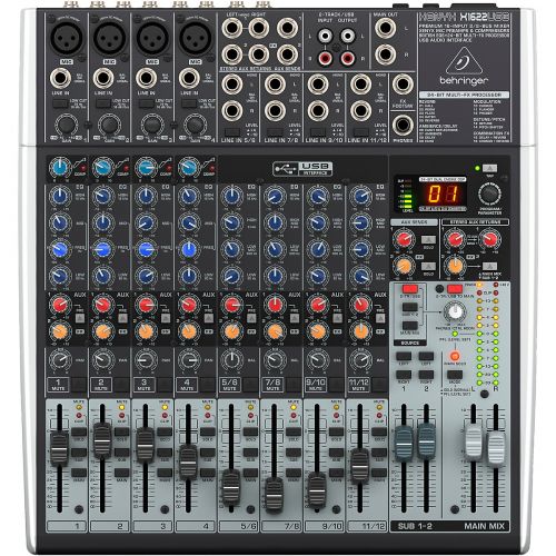  Behringer},description:The Behringer X1622USB mixing console takes the 1622FX up a notch, providing all the same great features, plus Behringers 24-bit, dual engine FX processor, w