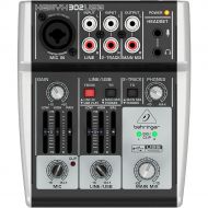 Behringer},description:The XENYX 302USB is ideally suited for a small home studio or the on-the-go recording enthusiast. At approximately 4 long and 5 wide (117 x 135 mm), the XENY