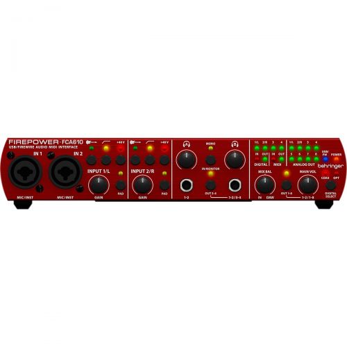  Behringer FCA610 FirepowerUSB Audio Interface