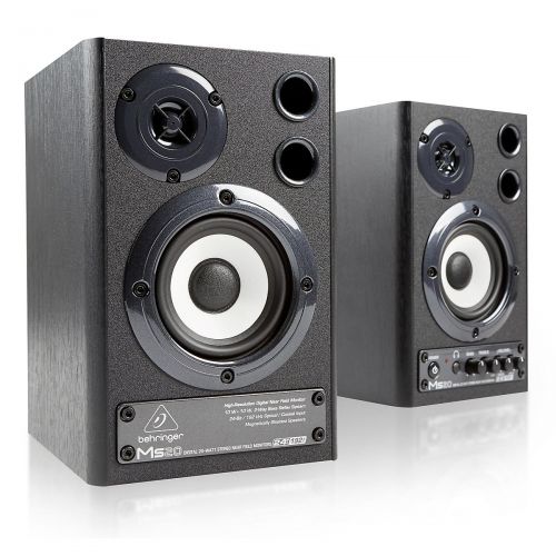  Behringer},description:The MS20 Studio Monitors from Behringer are a pair of extremely compact, 2 x 10-Watt nearfield monitors that feature high-resolution 24-bit192 kHz DA conve