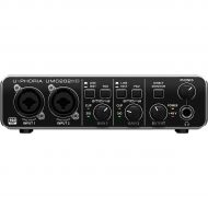 Behringer},description:Everything you want in a two-input, tabletop audio interface is in the Behringer U-PHORIA UMC202HD Audio. Behringer has taken full advantage of their relatio