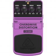 Behringer},description:The Behringer OverdriveDistortion OD300 effects pedal has all your bases covered, from edgy modern-crunch to classic sound of hot and bothered tubes. With i