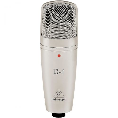  Behringer},description:The ultra-affordable Behringer C-1 microphone is a large-diaphragm condenser mic with a cardioid polar pattern providing the performance youd expect from a s