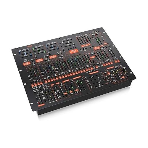  Behringer 2600 Semi-Modular Analog Synthesizer with 3 VCOs and Multi-Mode VCF in 8U Rack-Mount Format & On-Stage RS7030 Rack Stand,Black