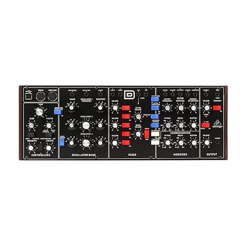  Behringer Model D Analog Synthesizer & EURORACK EARS (70 HP) 19