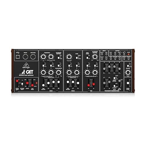  Behringer CAT Legendary Paraphonic Analog Synthesizer with Dual VCOs