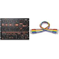Behringer 2600 Semi-Modular Analog Synthesizer with 3 VCOs and Multi-Mode VCF in 8U Rack-Mount Format & Hosa CMM-890 3.5 mm TS to 3.5 mm TS Unbalanced Patch Cables, 3 Feet