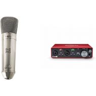 Behringer B-2 Pro Dual-Diaphragm Condenser Microphone & Focusrite Scarlett 2i2 3rd Gen USB Audio Interface for Recording, Songwriting, Streaming and Podcasting