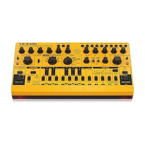  Behringer TD-3-MO-AM “Modded Out” Analog Bass Line Synthesizer with VCO, MIDI-Controllable VCF and Sub-Harmonics Oscillator