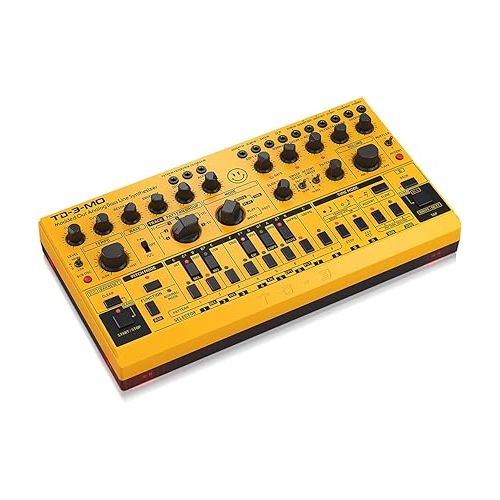  Behringer TD-3-MO-AM “Modded Out” Analog Bass Line Synthesizer with VCO, MIDI-Controllable VCF and Sub-Harmonics Oscillator