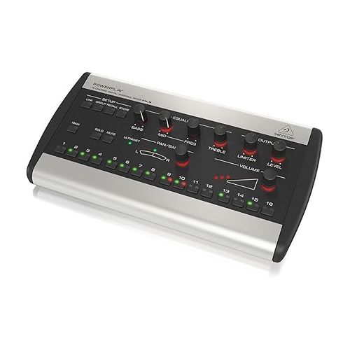  Behringer Powerplay P16-M 16-Channel Digital Personal Mixer