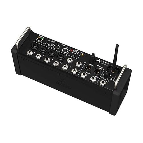  Behringer X Air XR12 12-Input Digital Mixer with 4 Programmable MIDAS Preamps for iPad/Android Tablets