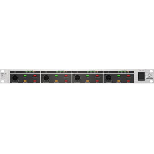  Behringer DI4000 V2 4-Channel Rackmount Active DI-Box