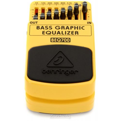  Behringer BEQ700 Bass Graphic Equalizer Pedal