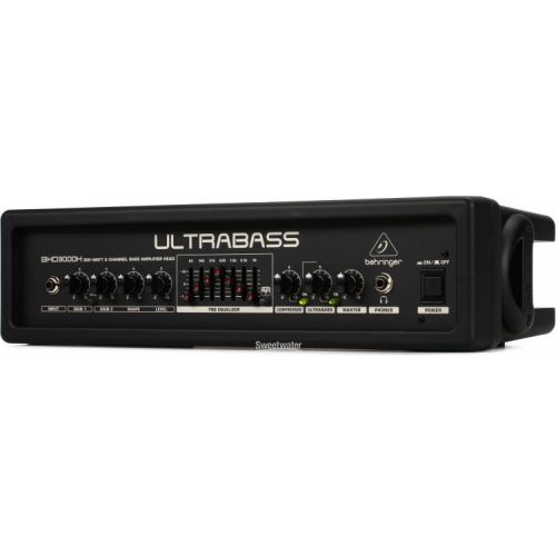  Behringer UltraBass BXD3000H 300-watt 2-channel Bass Head