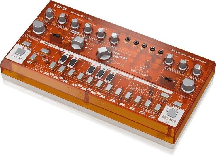  Behringer TD-3-TG Analog Bass Line Synthesizer - Tangerine