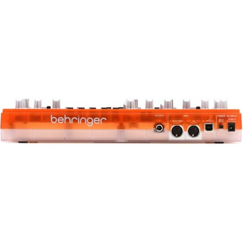  Behringer TD-3-TG Analog Bass Line Synthesizer - Tangerine