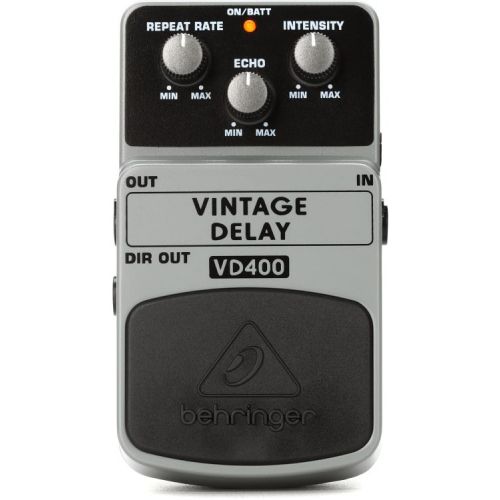  Behringer Alt Rock 3-Pack - Overdrive/Distortion, Chorus, and Delay with Power Supply