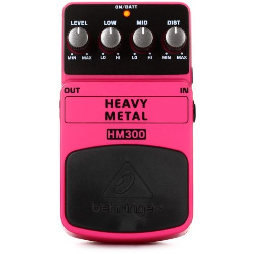  Behringer Hi Gain/Metal 3-Pack - Distortion, Octaver, and Noise Reducer with Power Supply