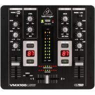 Behringer Pro Mixer VMX100USB 2-channel DJ Mixer Demo