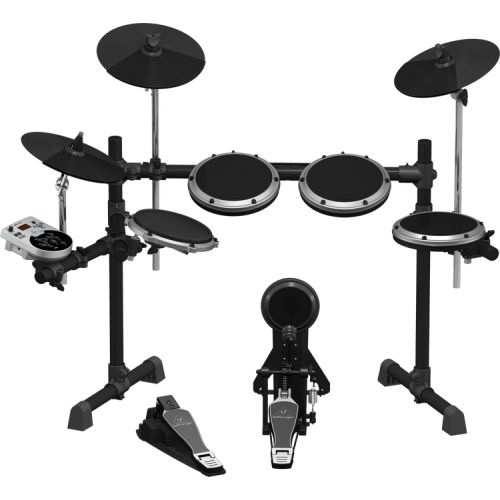  Behringer XD8USB Electronic Drum Set Essentials/Mat/Headphones Bundle