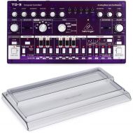 Behringer TD-3-GP Analog Bass Line Synthesizer with Decksaver Cover - Purple