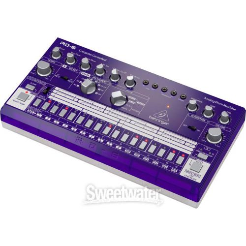  Behringer RD-6-GP Analog Drum Machine - Purple Translucent